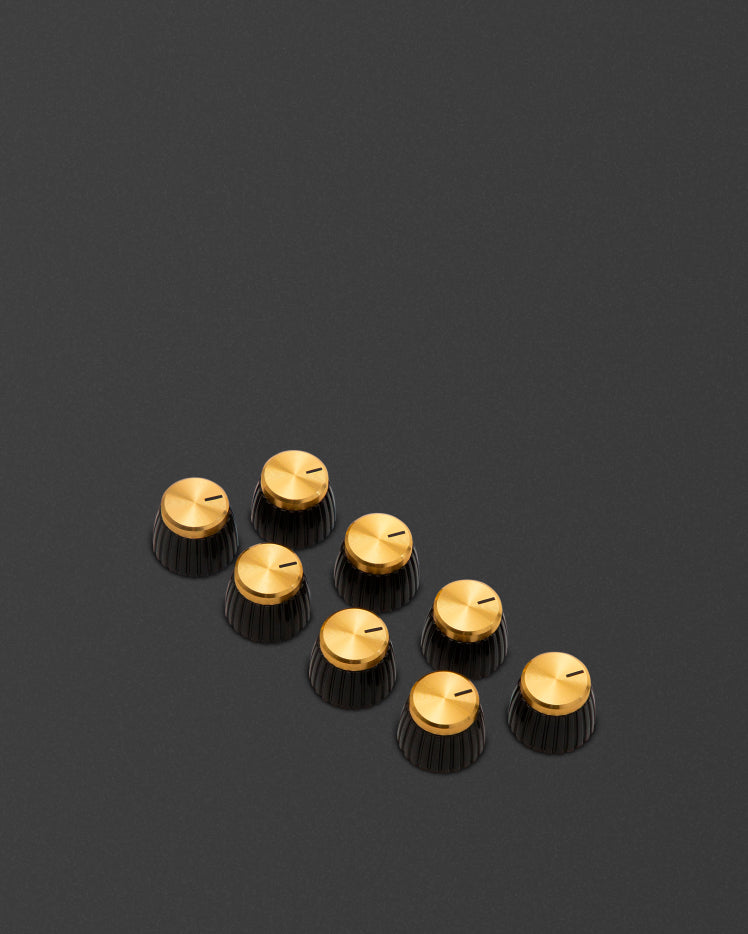 Gold Push-on Knobs