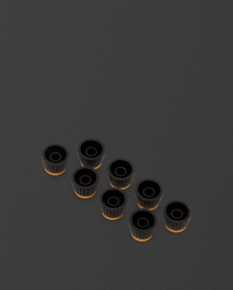 Gold Push-on Knobs