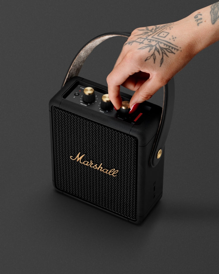 STOCKWELL II BLACK AND BRASS